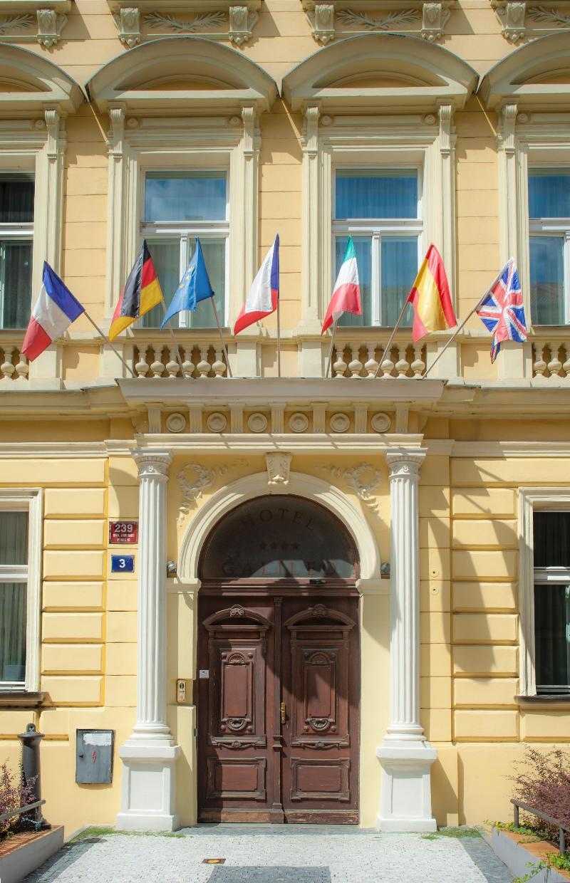 Hotel Galileo Prag Exterior foto