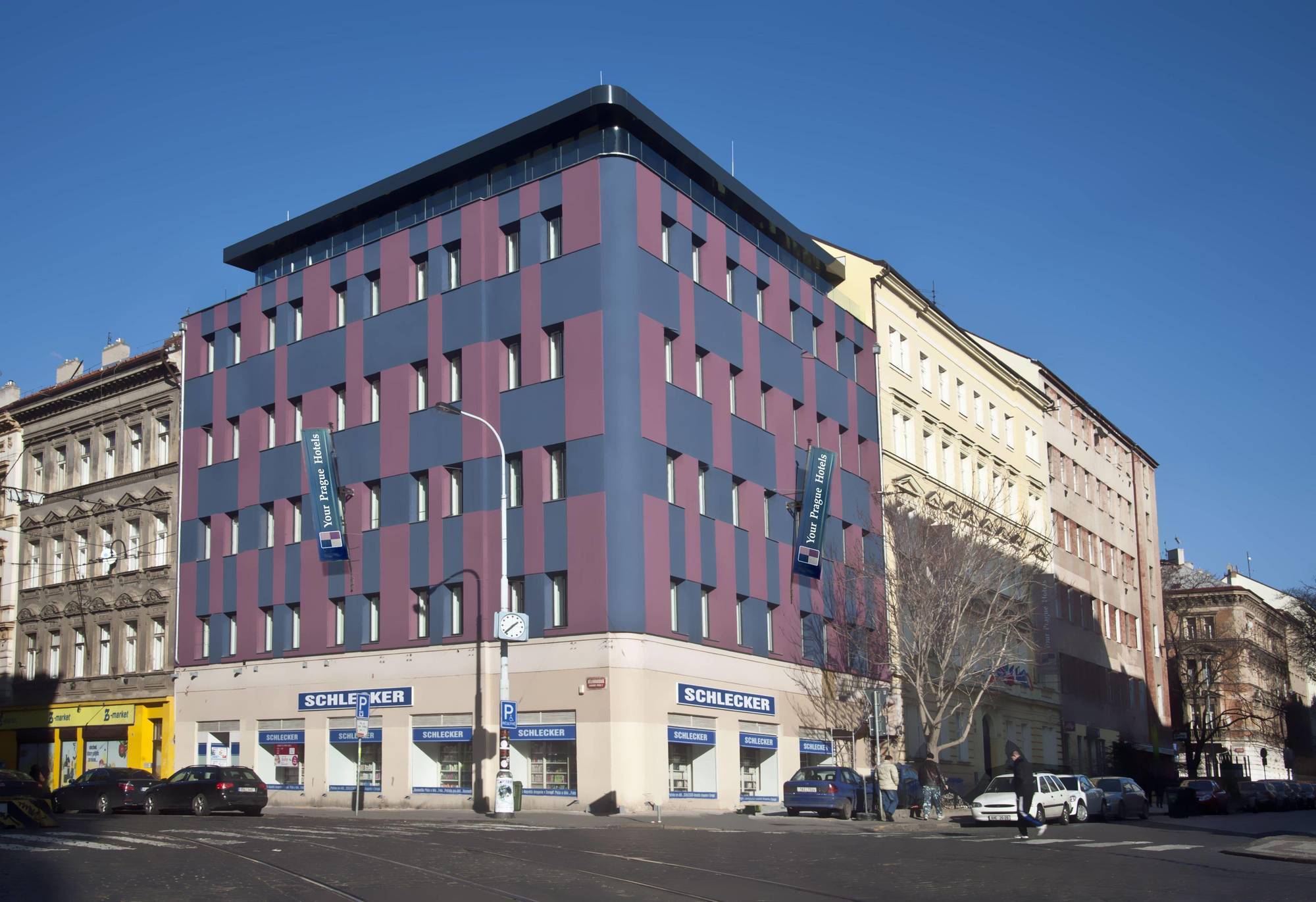Hotel Galileo Prag Exterior foto